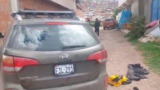 Cuatro hampones fuertemente armados asaltan a dueño de grifo en Cusco