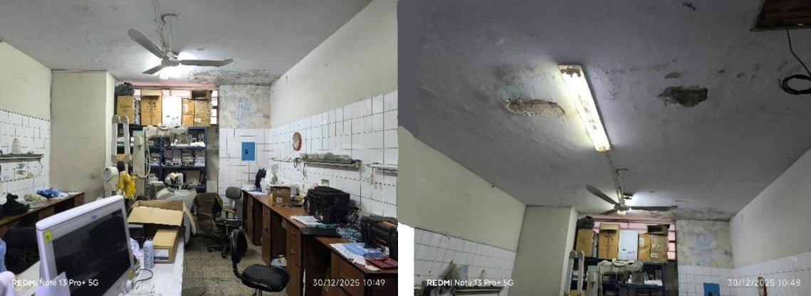 La Contraloría verificó la infraestructura del nosocomio