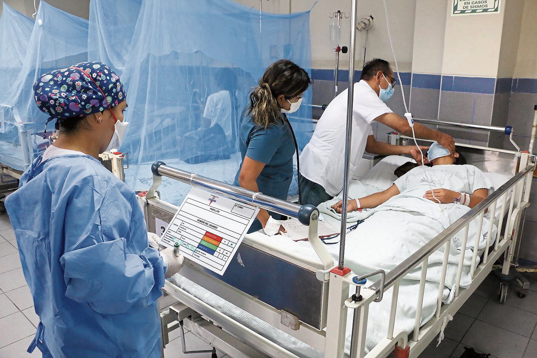 Paciente con dengue en Arequipa es monitoreado por especialistas. Foto: GEC.