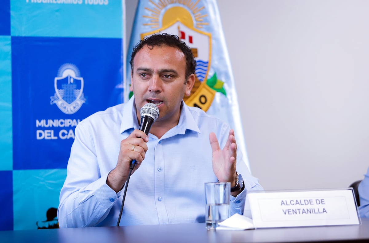 Alcalde de Ventanilla, Jhovinson Vásquez.