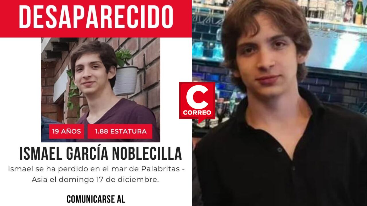 Ismael es de tez blanca, con cabello castaño claro, ojos marrones y mide más de 1,80 m de altura.