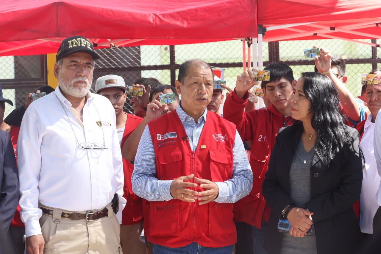 Titular de Justicia exhortó a los internos a continuar emprendiendo (Foto: Difusión)