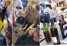 Ica: intervienen cuatro puestos que vendían licor sin registro sanitario en el mercado Arenales