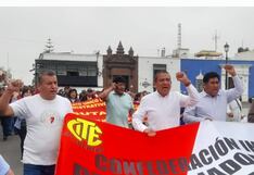 Trabajadores del sector público protestarán en la Plaza de Armas de Trujillo