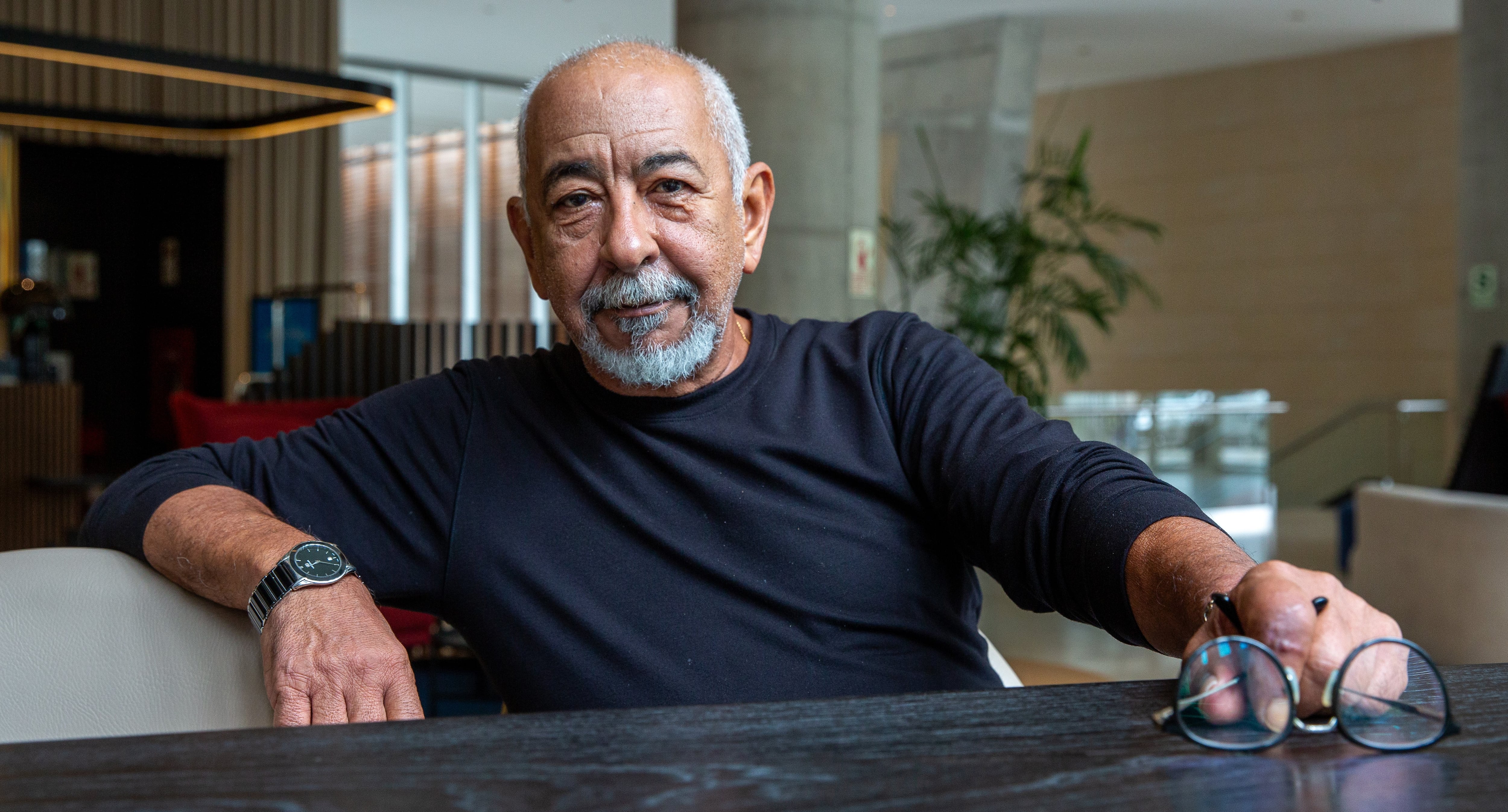 "Morir en la Arena" , es la más reciente novela de Leonardo Padura que presentó en Lima. (Foto: Fernando Sangama / @photo.gec)