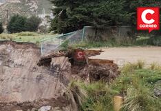 UNCP facilita vía de acceso a comunidades de La Oroya aisladas por caída de pontón a causa del río Tishgo