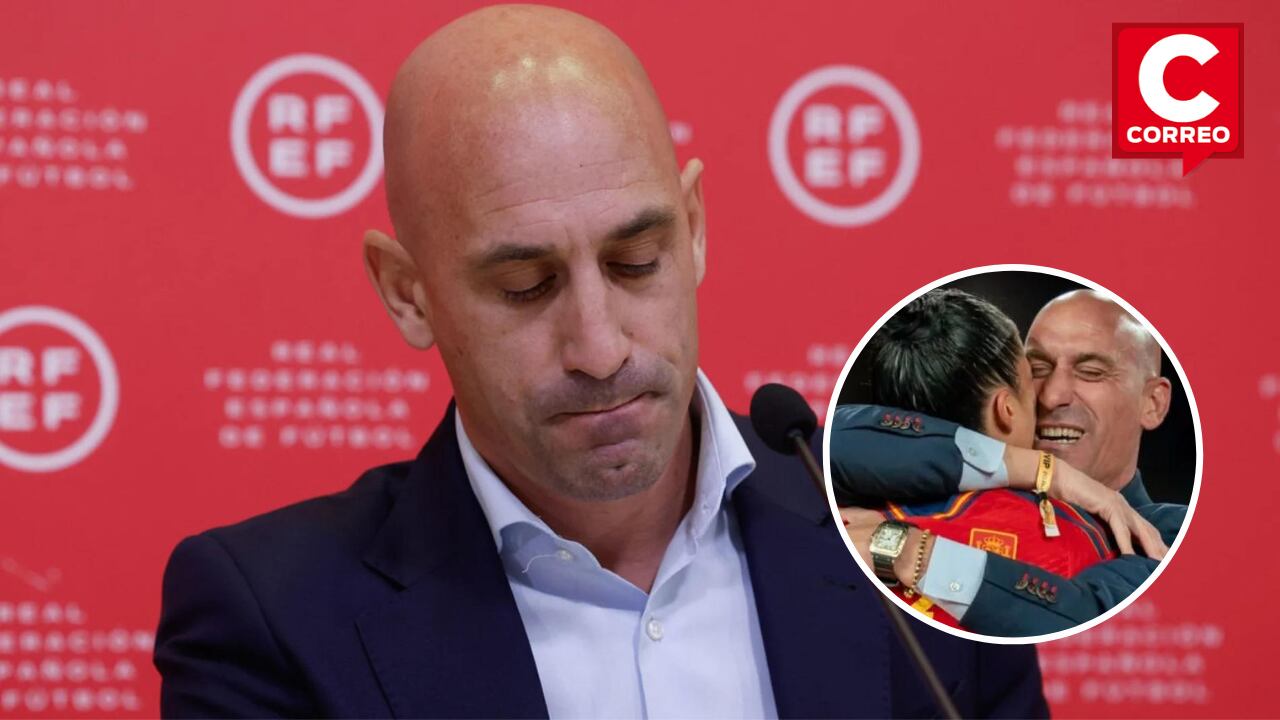 Luis Rubiales dimitió como presidente de la Real Federación de Fútbol de España