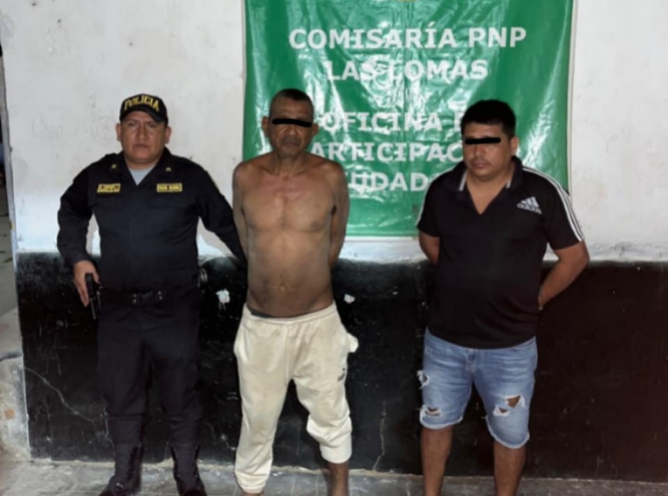 Presuntos implicados en hurto.
