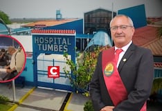 Gobernador de Tumbes se encuentra internado en un hospital mientras enfrenta detención por lavado de activos