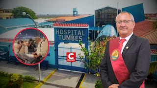 Gobernador de Tumbes se encuentra internado en un hospital mientras enfrenta detención por lavado de activos