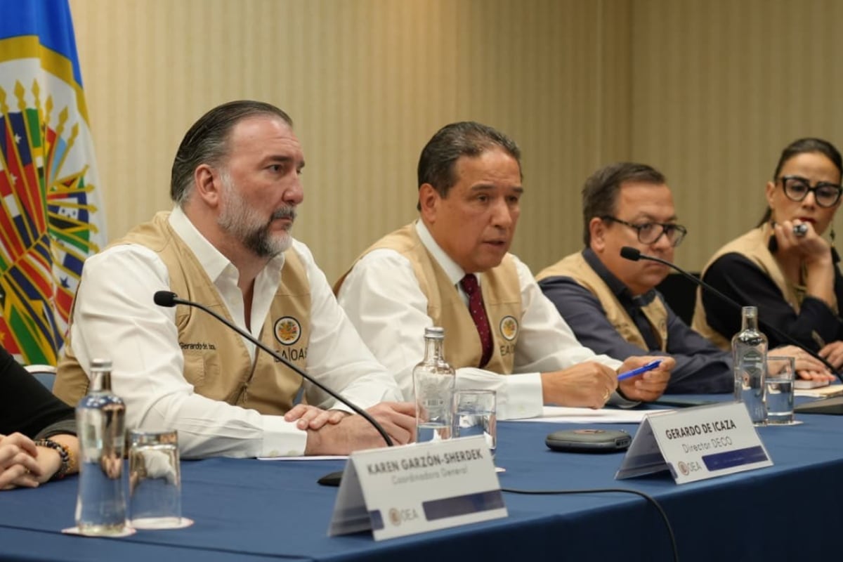 OEA pide esperar con tranquilidad los resultados oficiales de la segunda vuelta electoral (Foto: X/OEA)