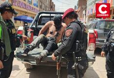 Puno: Amarran a un poste y echan aceite quemado a un presunto delincuente en Juliaca