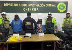 Chincha: retienen a adolescente y otro sujeto en posesión de pistola con 10 balas