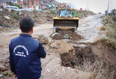 Viviendas y vías afectadas en los distritos de Arequipa