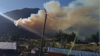 Incendio forestal en Huaynacotas, Arequipa (VIDEO)