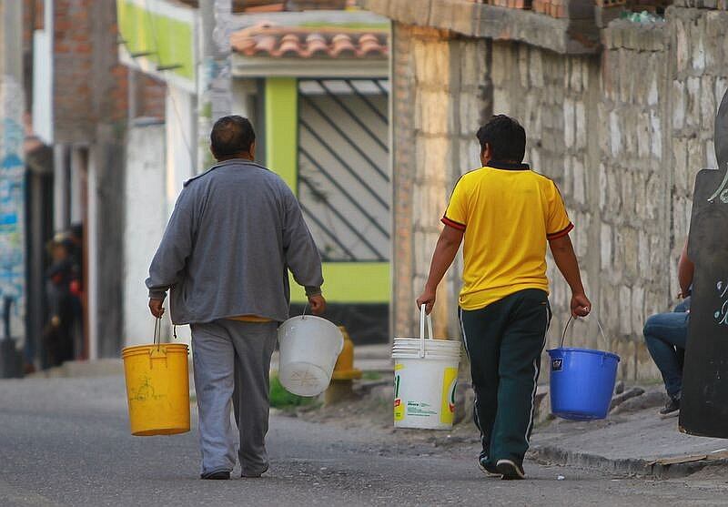 Directiva negaba el servicio de agua a vecinos que no pagaban las cuotas sociales en la Asociación Mujeres con Esperanza Zona C (Foto: Archivo GEC)