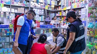 Piura: Decomisan más de 42 mil unidades de medicamentos en el mercado