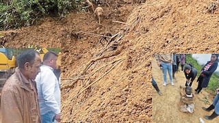 Huaico arrastra combi con pasajeros y una moto en Piura