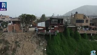 Viviendas en la ribera del río Rímac están en riesgo de colapsar en Huachipa