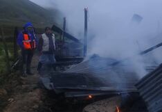 Jauja: Pastor de ganado murió en un incendio