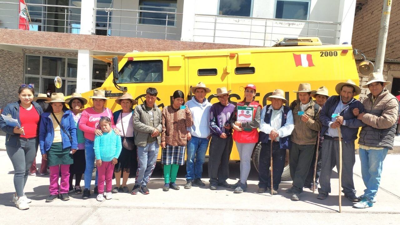 Beneficiarios recibieron S/ 300, a través del despliegue de “carritos pagadores”.