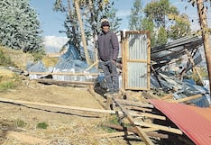 Ocho casas destruidas y dos detenidos en bronca en las alturas de Chilca