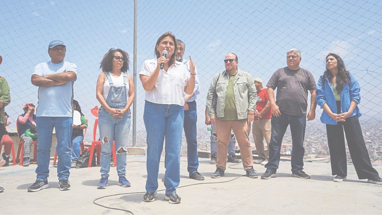 Candidata llegó a Trujillo para participar de actividades proselitistas.