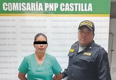 Piura: Detienen a técnica por presuntamente hurtar insumos médicos en hospital