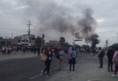 La Libertad: Pobladores bloquean carretera Panamericana Norte ante aumento de criminalidad en provincia de Virú (VIDEO)