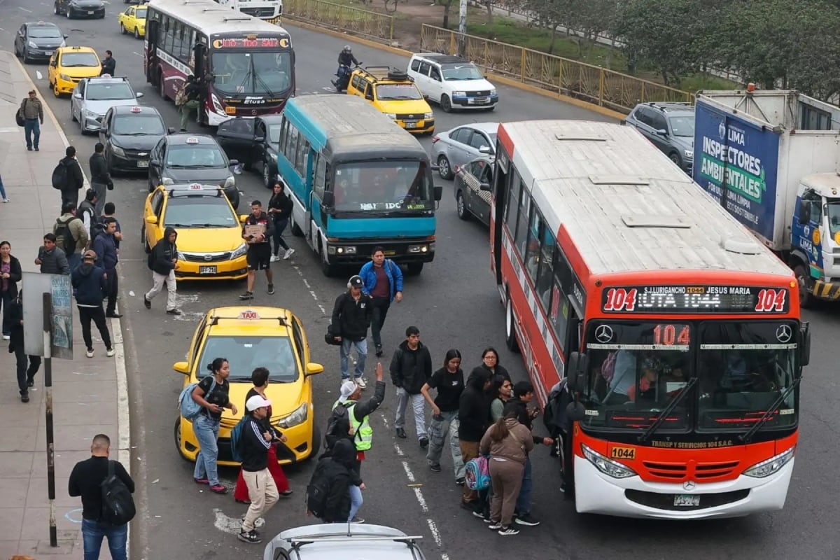 Transportistas de Lima y Callao paralizarán el 25 de agosto si el Ejecutivo no atiende sus demandas. (Foto: Andina)