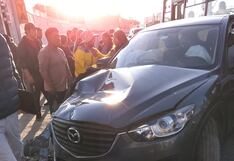 Arequipa: Conductora se duerme y atropella a tres escolares