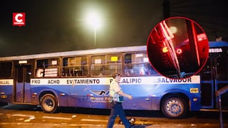 Rímac: Atacan a balazos a bus con pasajeros en la Vía de Evitamiento
