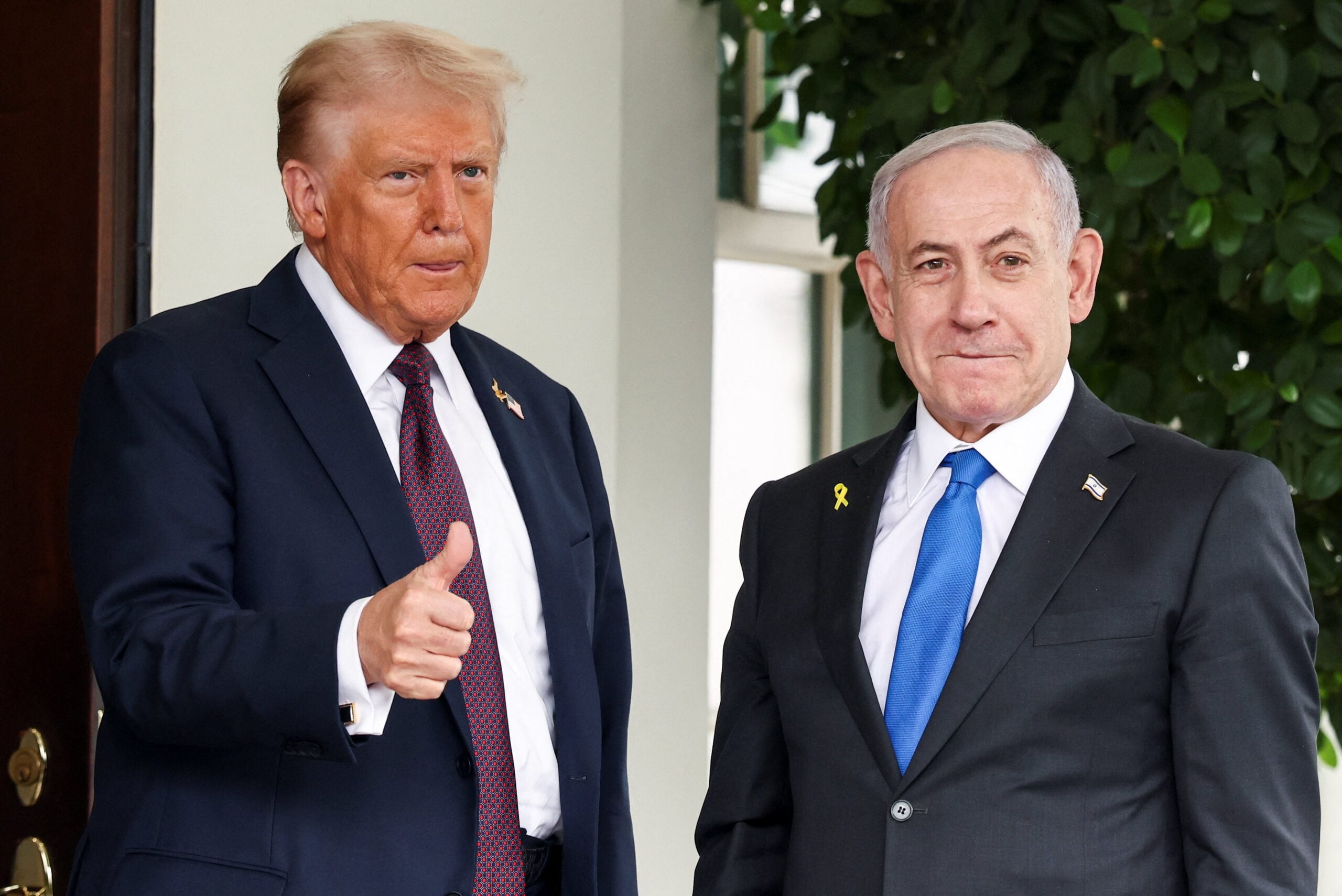 Donald Trump y Benjamín Netanyahu se reunirán en la Casa Blanca en medio de tensiones por Irán y Líbano. Foto: Kevin Lamarque|Reuters.