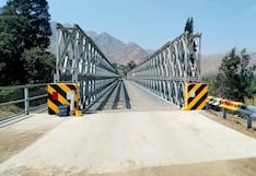 La Libertad: Provías culmina instalación de puente Menocucho