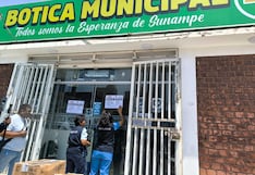 Chincha: disponen cierre de Botica Municipal de Sunampe por productos vencidos