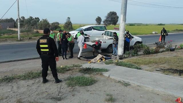 Motociclista fallece al despistar su unidad en Camaná