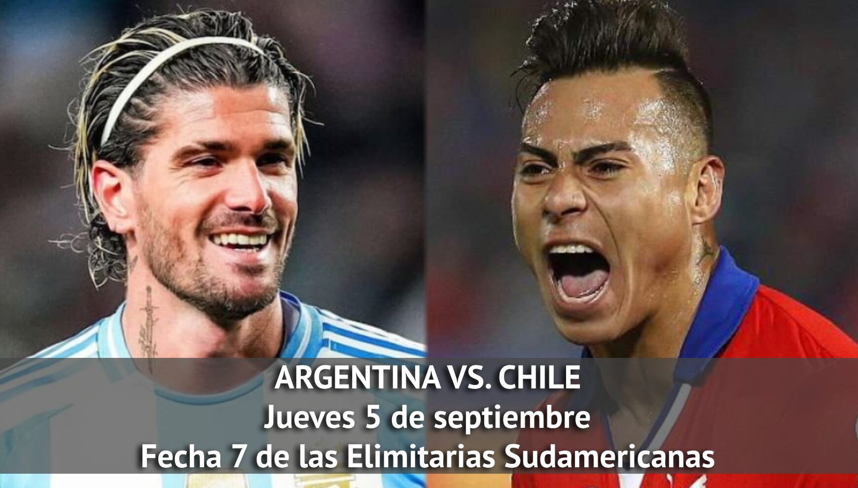 Revisa los horarios, formaciones y canales de transmisión del partido Argentina vs. Chile este jueves 5 de septiembre desde Buenos Aires.(Foto: Composición Correo)