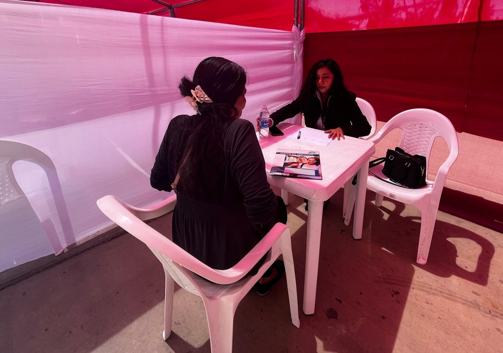 En jornada de “Justicia Itinerante” donde participaron representantes de diversas instituciones