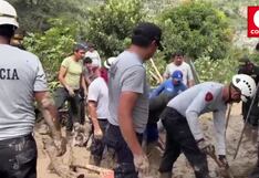 Yauyos: Tres mujeres mueren sepultadas por un huaico