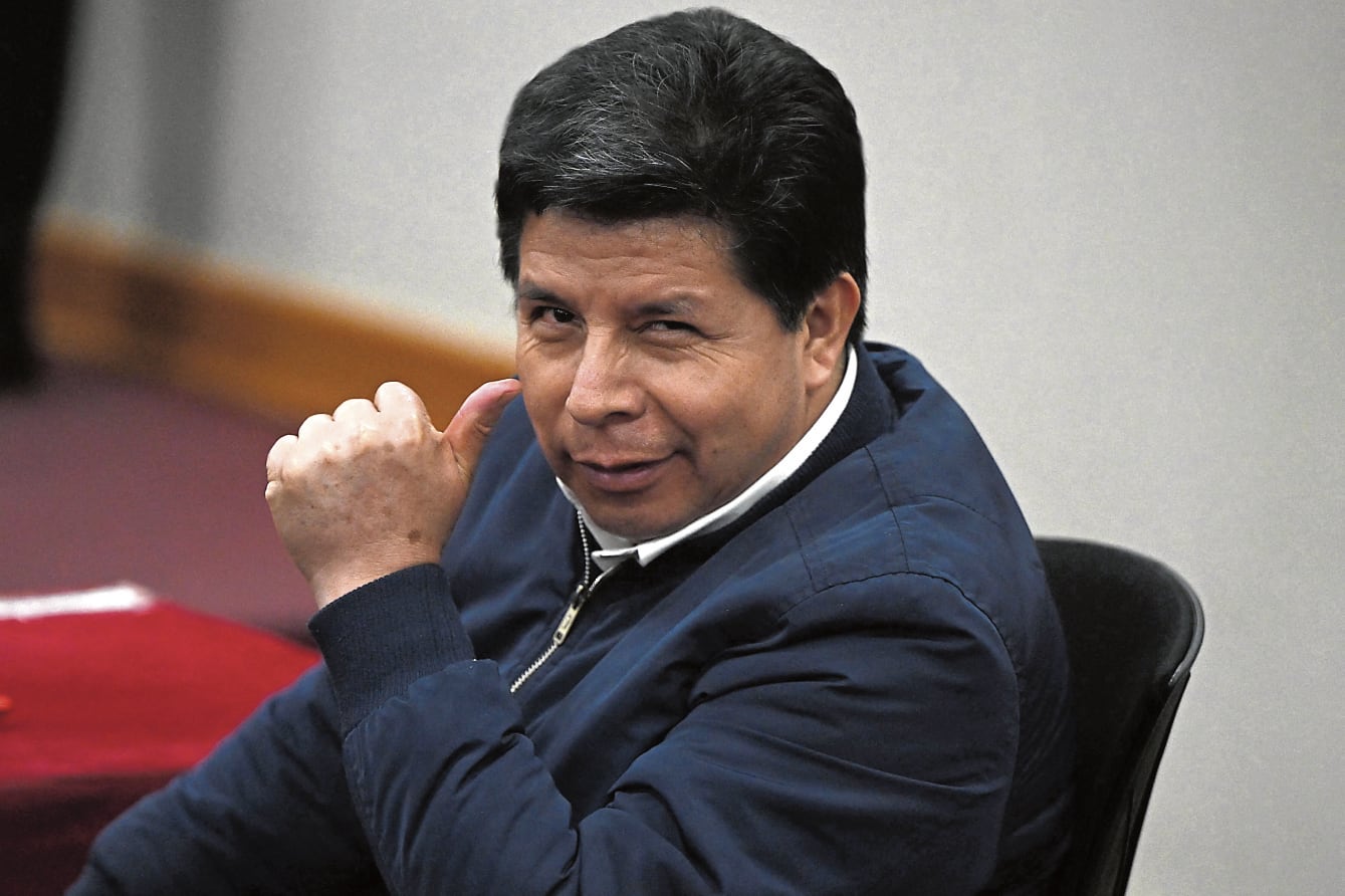 Castillo fue sentenciado a más de once años de prisión por conspiración para la rebelión. Foto: Ernesto Benavides | AFP