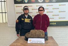Intervienen a mujer con más de 4 kilos de marihuana en Piura