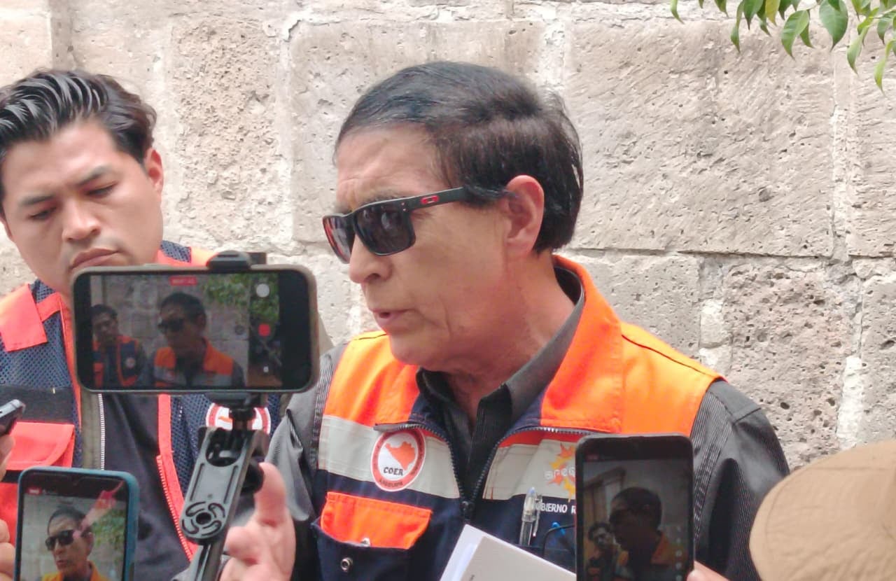 Gerente regional de Gestión del Riesgo de Desastres, Francisco Portilla. Foto: GEC.