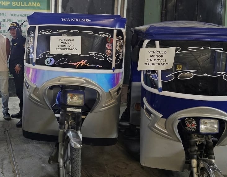Agentes policiales los detuvieron en la ciudad de Sullana