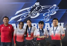 Perú brilla en Brasil y suma cuatro medallas en ciclismo de pista