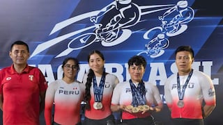 Perú brilla en Brasil y suma cuatro medallas en ciclismo de pista