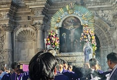 La primera procesión de la imagen del Señor de los Milagros cambia de horario en Arequipa