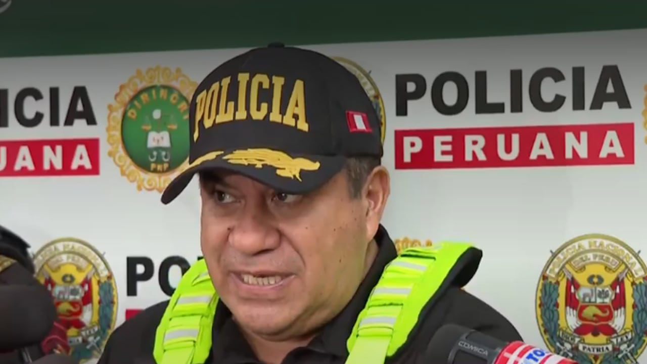 El comandante general de la PNP, Óscar Arriola, informó que las Fuerzas Armadas reforzarán la lucha contra el crimen organizado mediante inteligencia, control territorial y vigilancia de zonas estratégicas. (Imagen: Canal N)