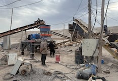 Arequipa: Decomisan maquinaria de casi S/2 millones en operación contra minería ilegal en Majes