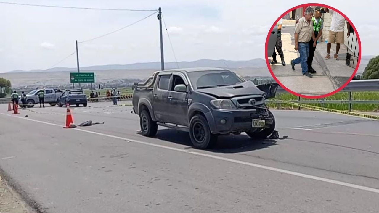 Detienen a alcalde de Punta de Bombón por muerte de motociclista (Foto:GEC)