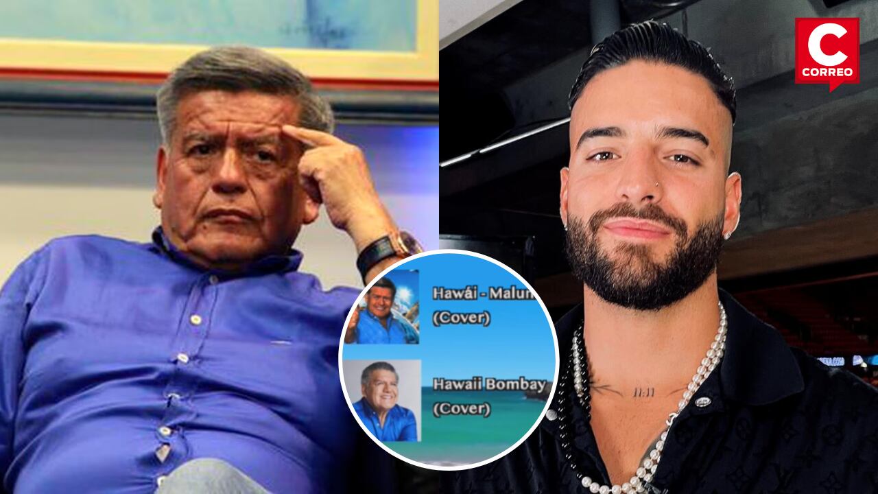 Utilizan IA para hacer cover de 'Hawái' de Maluma con la voz de César Acuña